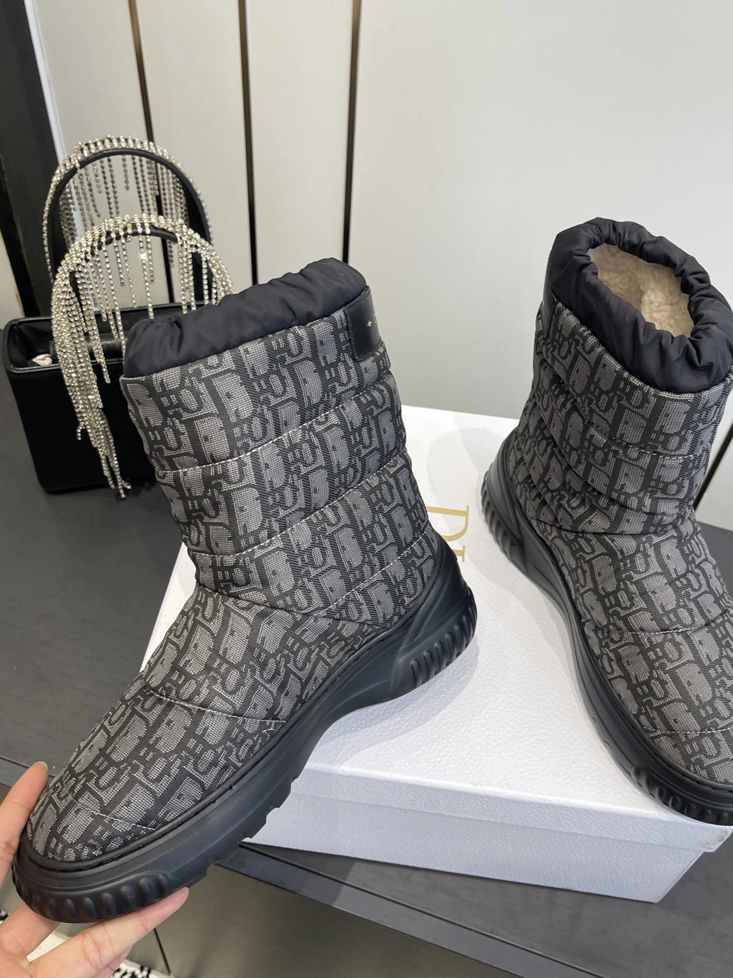 COCO-- 4ior KCT171ONS_S36G wool Heel height：4.5CM item:E-X362J2926T